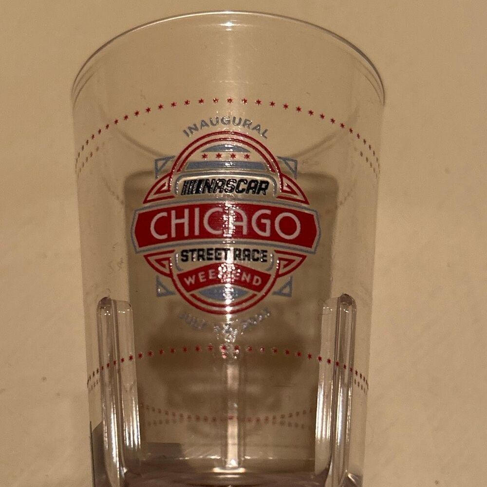 NASCAR Plastic Shot Glass Street Race Weekend 2023 Official Merch Bar Decor NWT - Picture 5 of 7